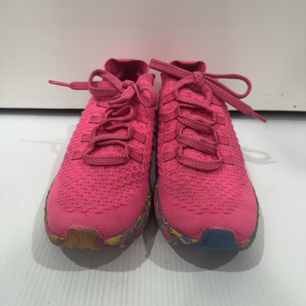 NOBULL Knit Runner Shoes Men 10 Women 11.5 Pink Multicolor Training CrossFit